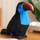 Lodër pelushi toucan, 40 cm, blu
