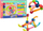 Lodër me blloqe magnetike LEAN Toys Magnet Stick, 36 copë, me shumë ngjyra