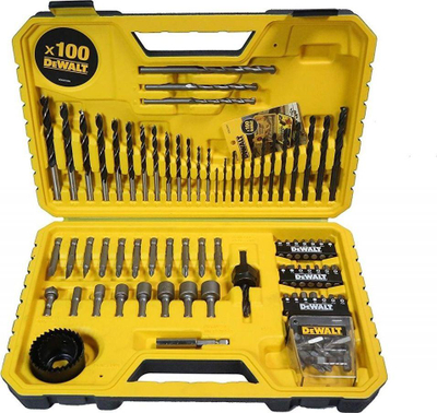 Set majash DeWalt për turielë / kaçavidë, 100 copë (DT71563)