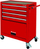 Karrocë pune Einhell TC-TW 100 Classic, 4 sirtarë, mban deri 75 kg, e kuqe