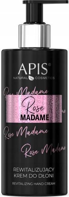 Krem duarsh Apis Rose Madame, që t’i çikëron duart, 300 ml, i zi