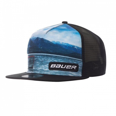 Kapele sportive Bauer New Era 9Fifty Youth, për kalamaj, e zezë
