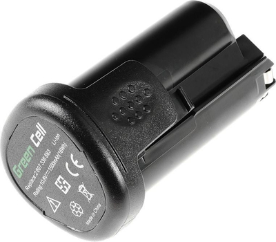 Bateri veglash Green Cell Powertool Bosch PMF PSM PSR, 10.8V, 1.5Ah, e zezë