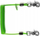 Litar sigurie për vegla Never Let Go Coil Tether, 0.14 deri 2.1 m, 3 kg, jeshil
