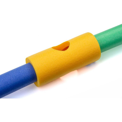 Aksesor noti Comfy Connector për noodles, 22.5cm, prej shkumë, i verdhë