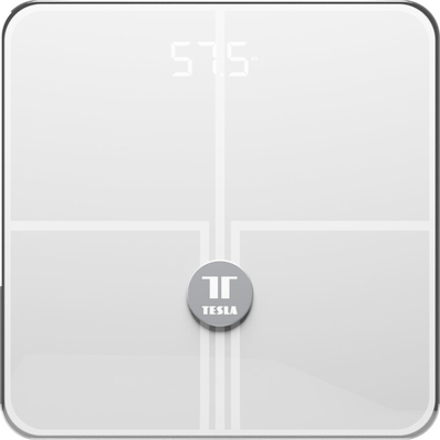 Peshore e mençur Tesla Smart Composition Scale Style Wi-Fi, e bardhë