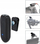 Mikrofon lavalier wireless Lensgo LWM-318C, për streaming, i zi