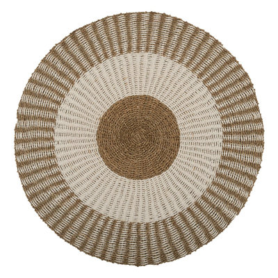 Tepih rrumbullakët Kirki Φ150cm (HM7842), bardhë