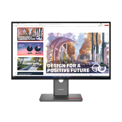 Monitor Lenovo ThinkVision P27QD-40, 27", 2560 x 1440, i zi