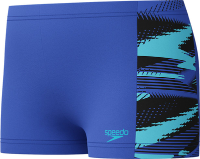 Rroba banje çunash Speedo HyperBoom Panel Aquashort, Enduraflex, me kordon që shtërngohet, blu