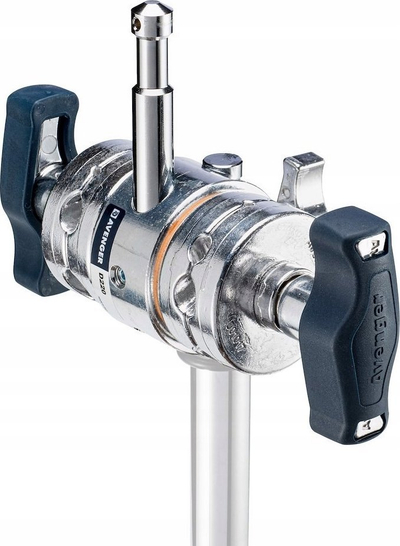 Kokë grip trefishe Avenger Grip Helper, për stenda 16 mm, alumin, argjendtë