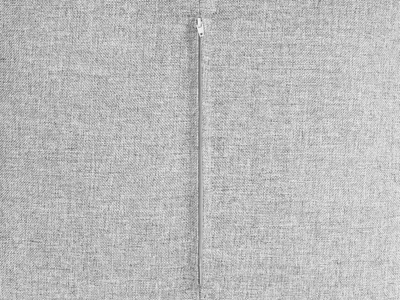 Puf Beliani MUKKI, kube 50x50x30 cm, material tekstil, gri