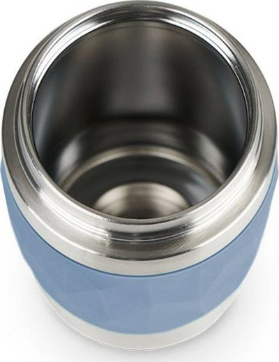 Gotë termo Emsa Travel Mug Compact N21602, 0.3L, inox, gri