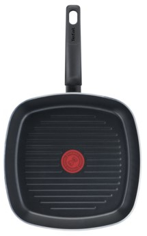 Tigan grilli Tefal Simple Cook B5564053, 26x26cm, shtresë jo ngjitëse, i zi