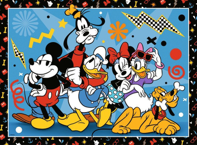 Puzzle Ravensburger Disney Mickey Mouse 13386, 300 copa XXL, për kalamaj 9+, shumngjyrësh