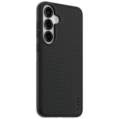 Mbulesë telefoni PanzerGlass Heat Beat Case për Samsung Galaxy S25 Plus, kundra goditjeve, me vrima, e zezë