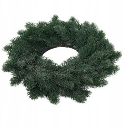 Dekor Krishtlindjesh Home Styling Collection, kurorë 35 cm, artificiale, jeshile