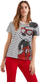 Maicë Desigual Ts Mickey Vida Chula, e bardhë