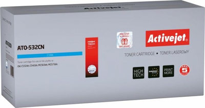 Toneri Activejet ATO-532CN, zëvendësim për OKI 46490403, 1500 faqe, i zi