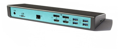 Staciong docking i-tec, USB 3.0 / USB-C / Thunderbolt 3 + përshtatës karikimi 135W