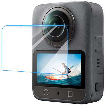 Xham mbrojtës Puluz për DJI Osmo 360, xham i temperuar 9H, transparent