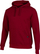 Bluzë me kapuç Joma Montana për burra, burgundy, me fleece