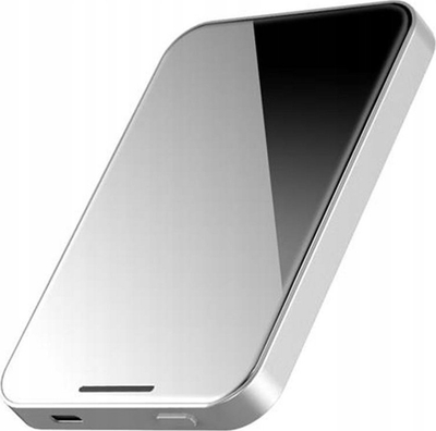 Power bank magnetik wireless Hinovo MB1-5000xw, 5000mAh, 15W, i bardh
