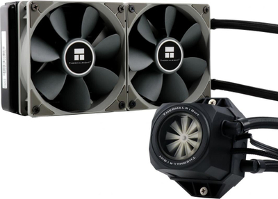 Ftohës uji për CPU Thermalright Turbo Right 240C, 240mm, ARGB, i zi