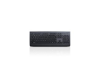 Tastierë profesionale Lenovo Wireless, 2.4GHz, US International, e zezë