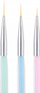 Set furçash për nail art Activeshop Nail Art Brushes, për manikyr profesional, shumëngjyrëshe