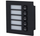 Modul tastiere Dahua VTO4103FB-MB5, 5 butona, i zi