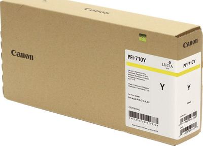 Ngjyrë e verdhë për printer Canon PFI-710Y