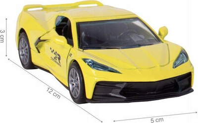 Makinë lodër sportive Trifox Die Cast, metal, me drita edhe zëra, shumëngjyrëshe