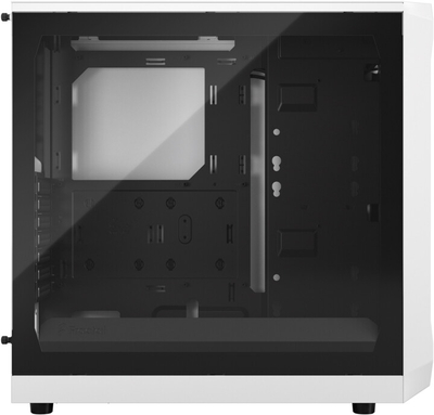 Kasë kompjuteri Fractal Design Focus 2 White TG Clear Tint