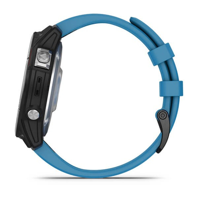 Ora sportive Garmin Quatix 7 Base, 47mm, GPS, blu