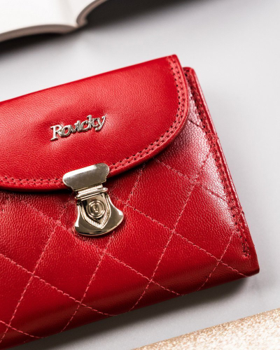 Portofol lekure për goca Rovicky Small, me RFID, i kuq