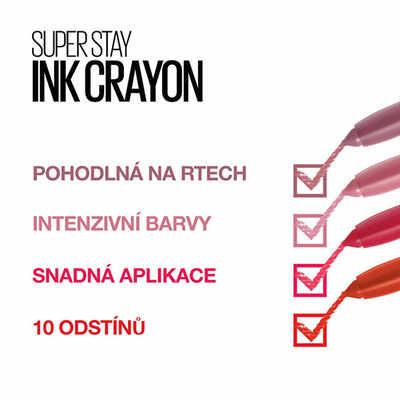 Buzëkuq Maybelline Super Stay Ink Crayon Matt