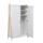 Dollap  fëmijësh Paschal 96x44x170Hcm (HM2494.03), bardhë