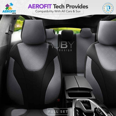 Mbulesë sediljeje e pasme Otom OT76901, tekstil, e zezë