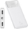 Powerbank 4Smarts Bipow, 10000mAh, 15W, i bardhë