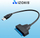 Adapter USB në SATA Izoxis 23603, USB 3.0, për disqe 2.5", i zi