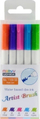 Set markera Uchida MARVY Artist Brush Vivid, majë furçe, 5 copë, shumëngjyrëshe