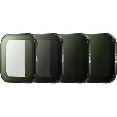 Set filtra ND për kamera Insta360 Ace Pro, ND8 ND16 ND32 PL, i zi