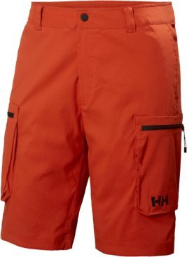 Pantallona të shkurtra Helly Hansen Move QD Shorts 2.0 M, për burra, thahe shpejt, portokalli