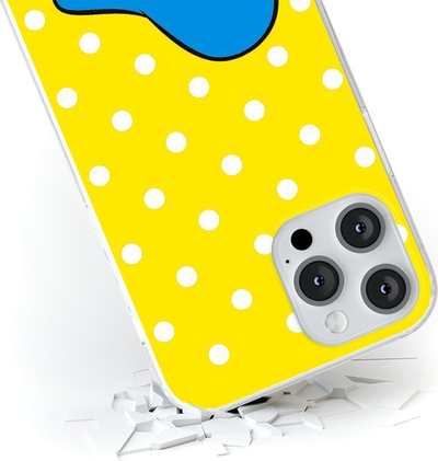 Kapak telefoni Disney Donald 001, Samsung Galaxy A20e, silikon TPU, i verdhë