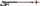 Shkopinj ski touring Leki Helicon Lite, alumini HTS 6.5, rregullueshëm 110 145 cm, gri