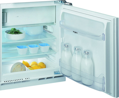 Frigorifer i inkastrum Whirlpool WBUF011, 108L 18L, klasa E, i bardhë