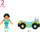 Lodër treni Brio Disney Princess Jasmine &amp; Vagon, 2 pjesë, për kalamaj 3+, ngjyrë turquoise
