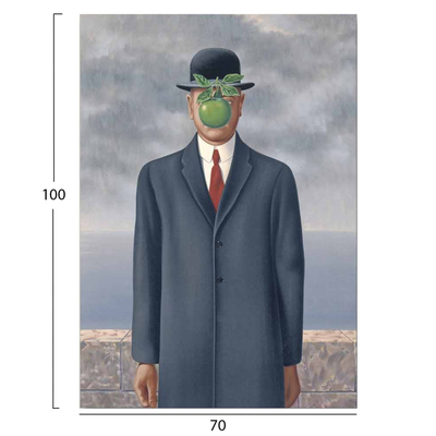 Pikturë murale Gobi HM4853, kanavacë SUEDE, 70x100cm, shumëngjyrëshe