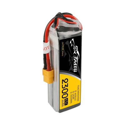 Bateri LiPo Tattu 2300mAh, 14.8V 4S, 75C, konektor XT60